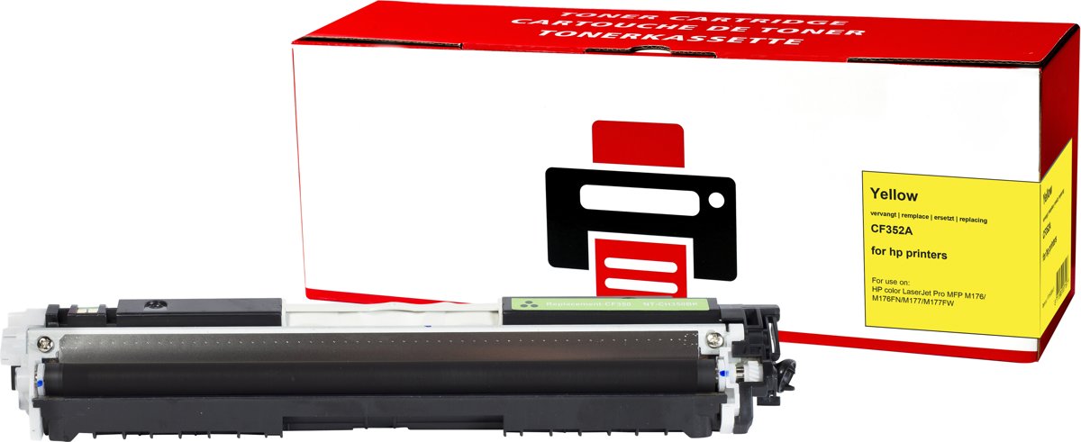 HP 130A (CF352A) toner |Geel| - Pixeljet